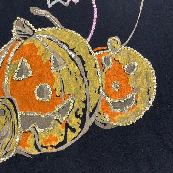 Tantrums women’s Halloween 3/4 sleeve crewneck t-shirt size large - Picture 6 of 10